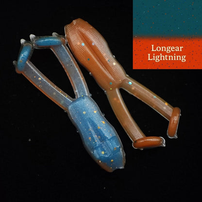 Jar of 1.7" Inch Micro Frog "The Creek Croaker" - The Snag Bin