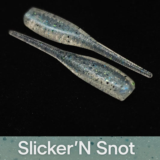 Jar of 2" Baby Shad "The Needlebutt Shad" - The Snag Bin