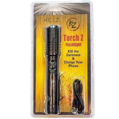 KILLZ TORCH Z FLASHLIGHT / CHARGING POWER STATION COMBO - The Snag Bin
