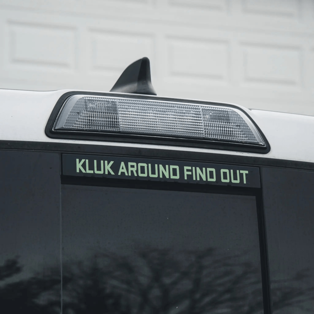 KLUK AROUND FIND OUT DECAL - The Snag Bin
