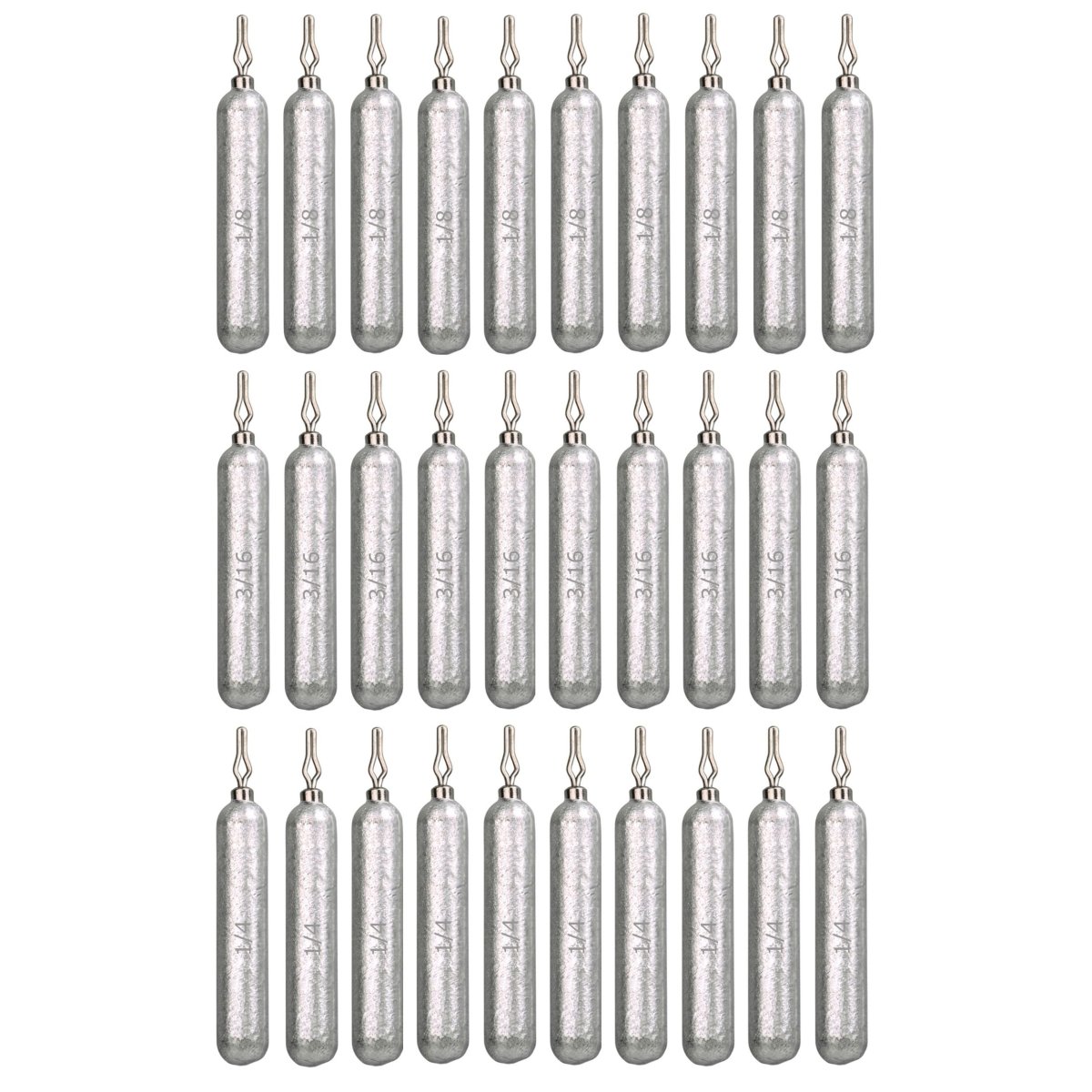 Lead Drop Shot Weights - Bulk Packs or Kits - The Snag Bin