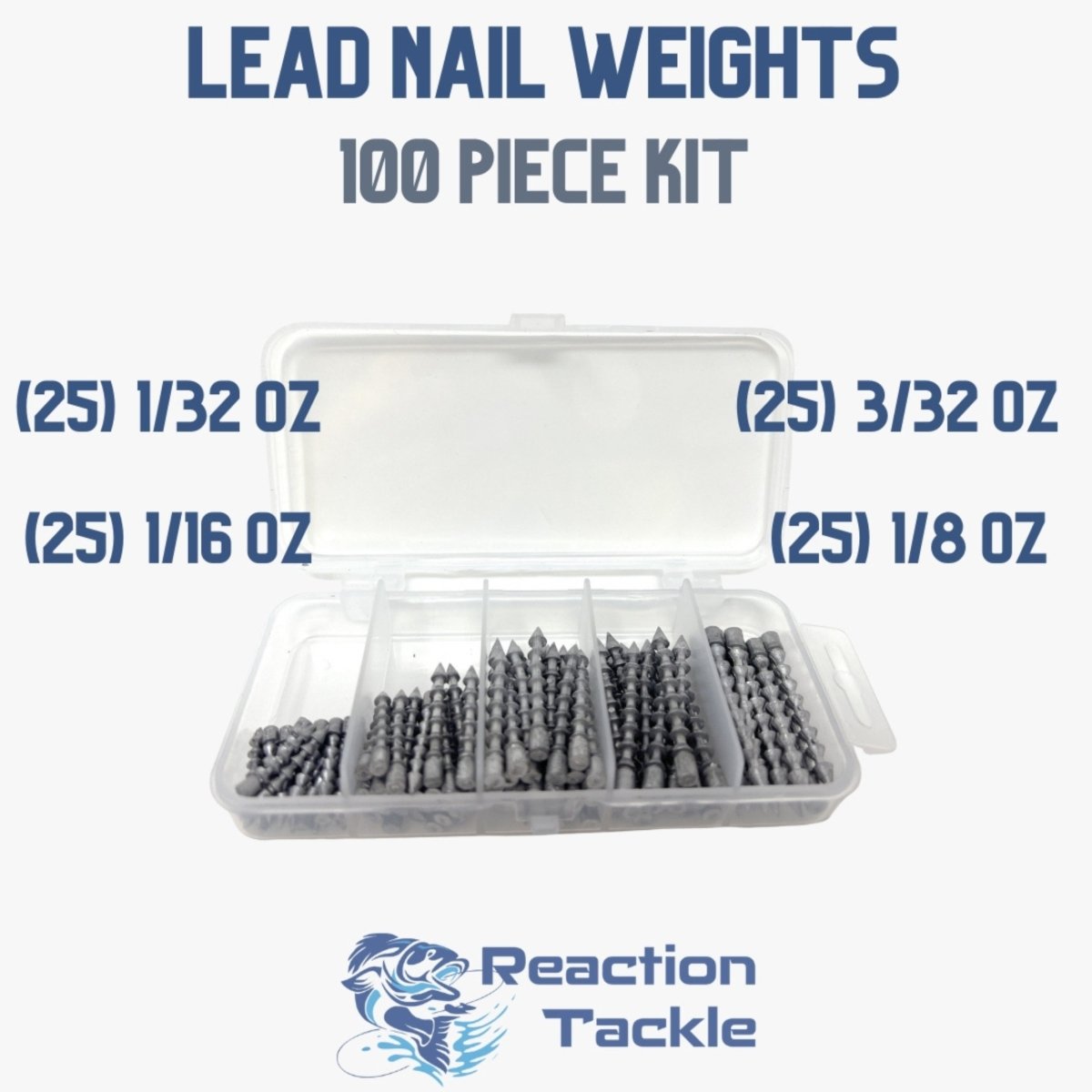 Lead Nail Weights/Insert Sinkers - The Snag Bin