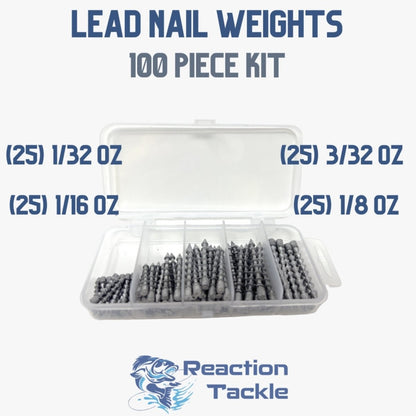 Lead Nail Weights/Insert Sinkers - The Snag Bin