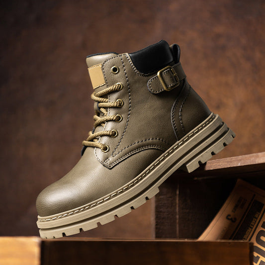Martin boots autumn and winter retro high top men's workwear boots V.I.P Digital Presence   The Snag Bin