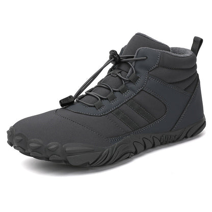 Men's and women's couple's outdoor cotton shoes, non-slip and wear-resistant hiking shoes, warm high-top plus wool boots, cold-resistant hiking shoes V.I.P Digital Presence  43.82 The Snag Bin
