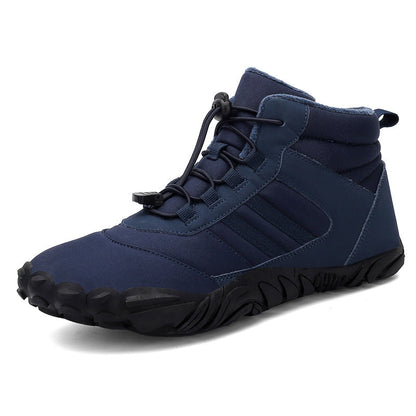Men's and women's couple's outdoor cotton shoes, non-slip and wear-resistant hiking shoes, warm high-top plus wool boots, cold-resistant hiking shoes V.I.P Digital Presence  43.82 The Snag Bin