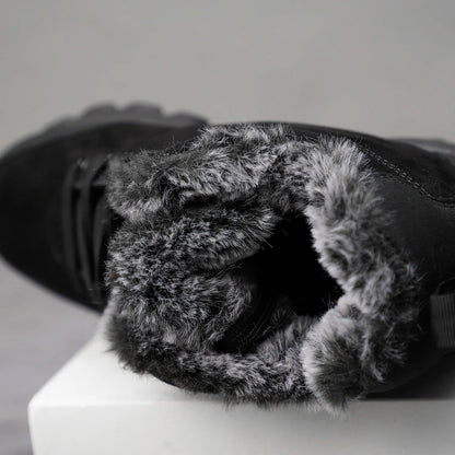 Men's snow boots with winter fleece insulation, outdoor boots, cotton shoes, lightweight boots V.I.P Digital Presence   The Snag Bin