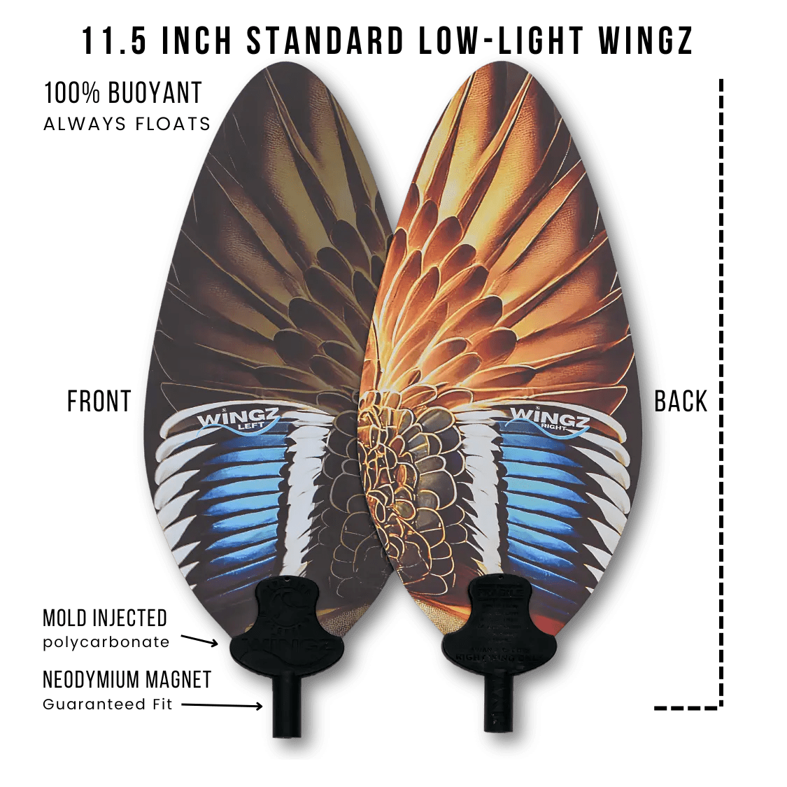 Mojo Baby & Baby Teal Replacement Wings - The Snag Bin