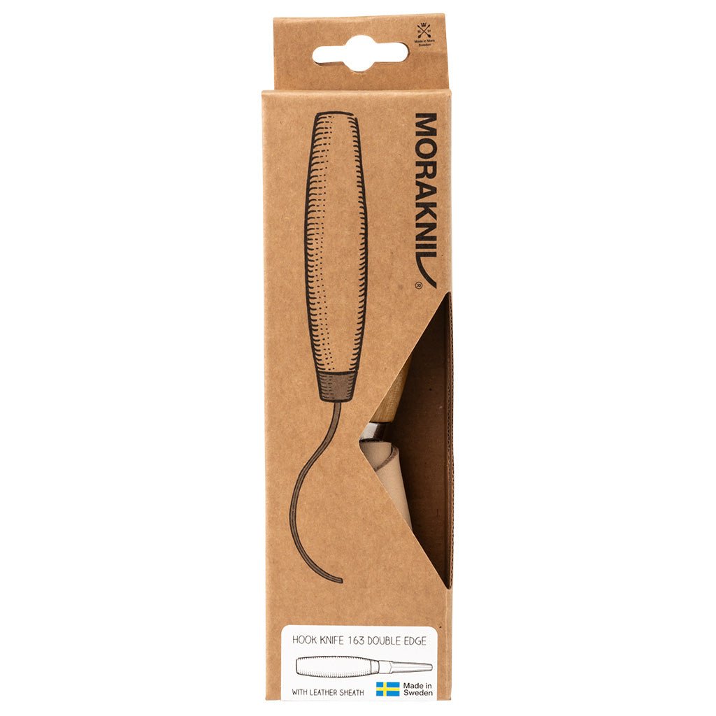 Mora Carving 163S Double Edge Stainless Steel  13387 - The Snag Bin