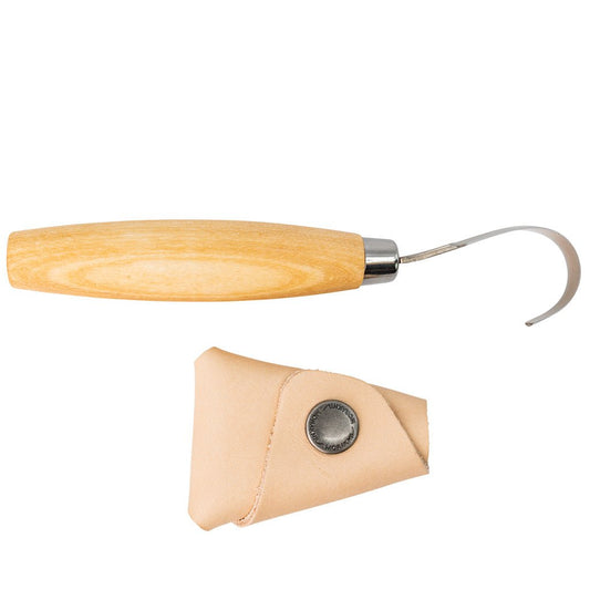 Mora Carving 164S Left Handed Stainless Steel With Sheath - The Snag Bin