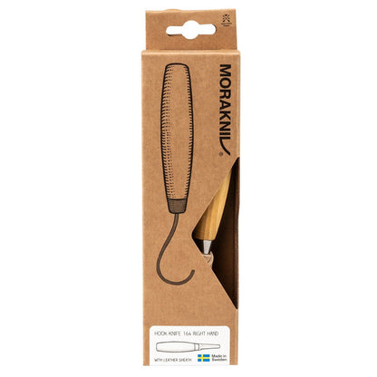 Mora Carving 164S Right Hand Stainless Steel with Sheath 13385 - The Snag Bin