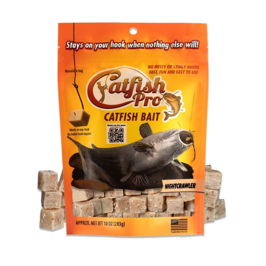 Nightcrawler Catfish Bait - The Snag Bin