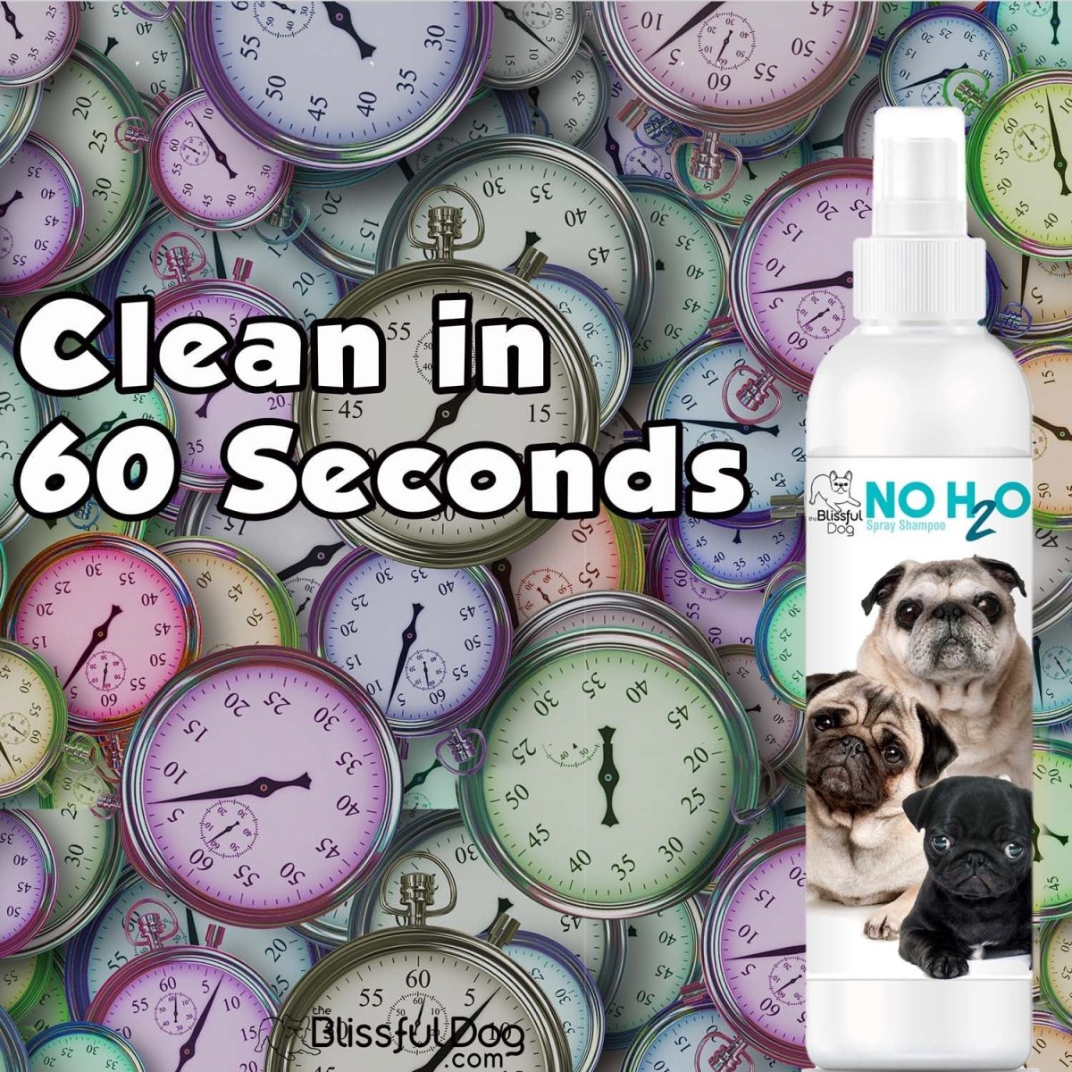 No H20 Spray Pet Shampoo - The Snag Bin