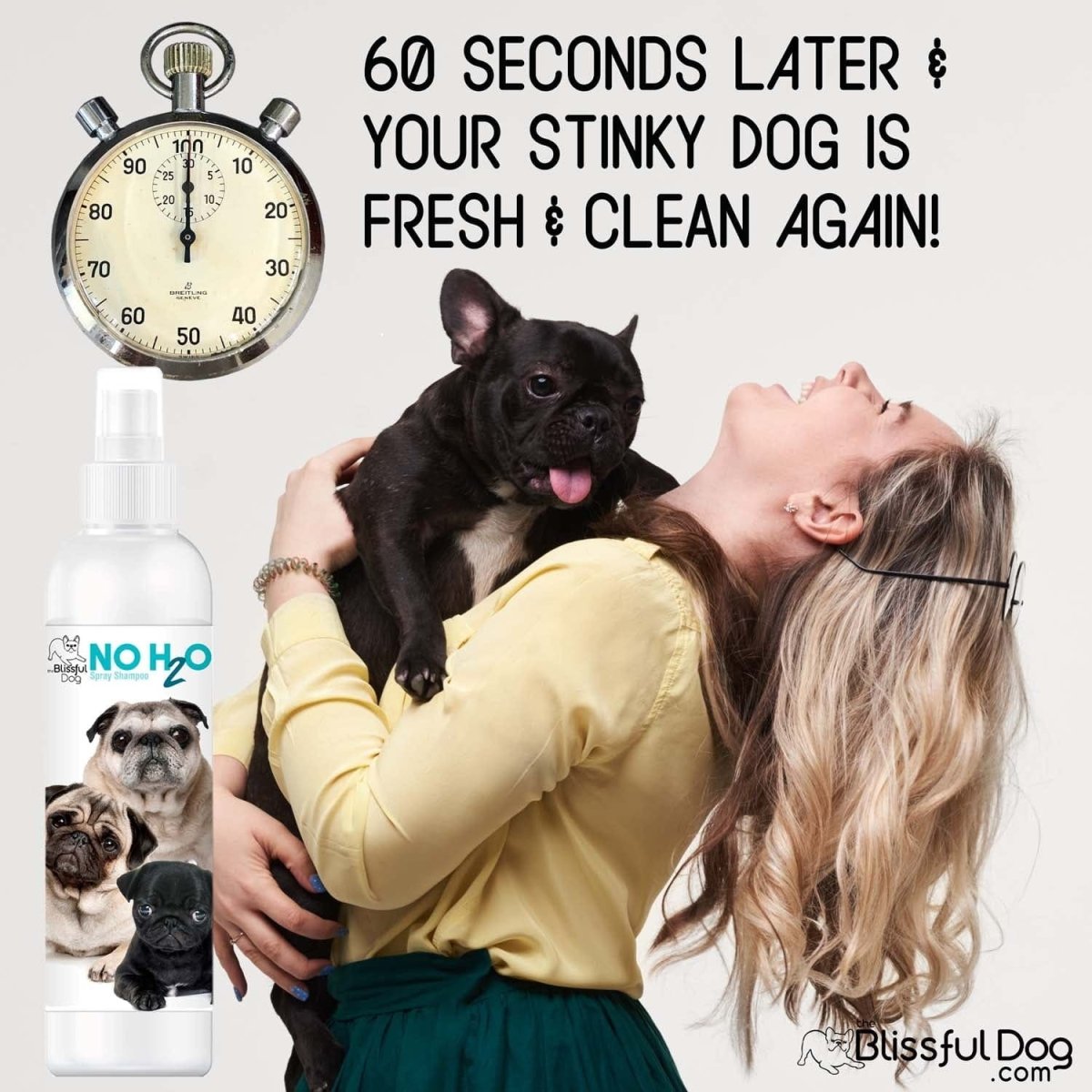 No H20 Spray Pet Shampoo - The Snag Bin
