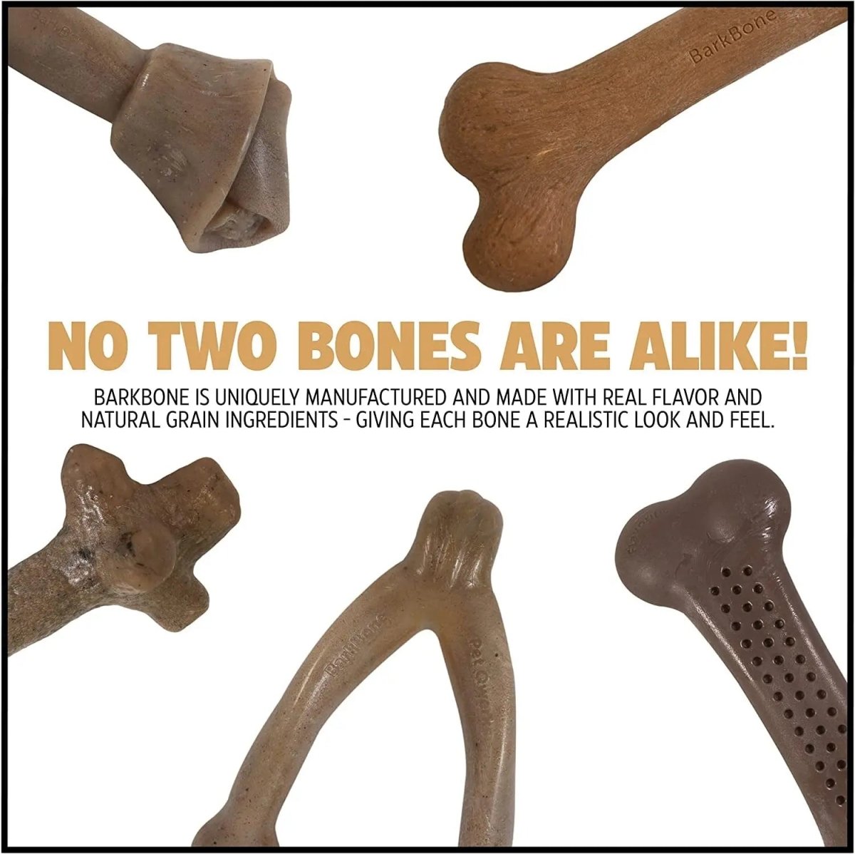 Nylon Dog Bone for Aggressive Chewers - The Snag Bin