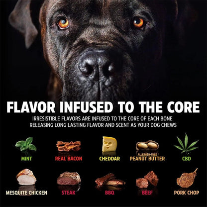 Nylon Dog Bone for Aggressive Chewers - The Snag Bin