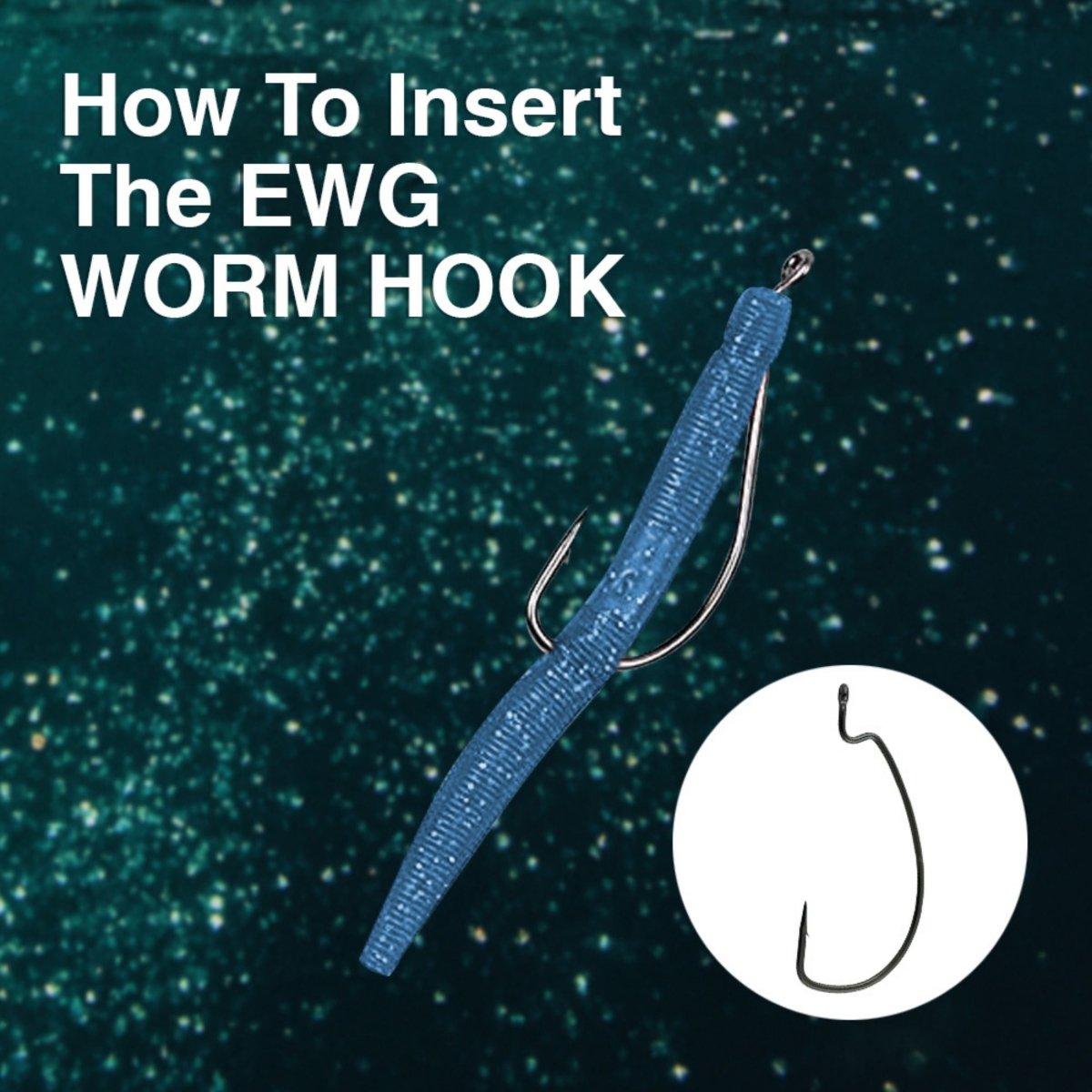 Offset EWG Worm Hooks (25 - Pack) - The Snag Bin