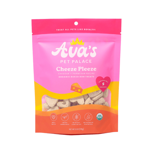 Organic Baked Dog Treats - Cheeze Pleeze - The Snag Bin
