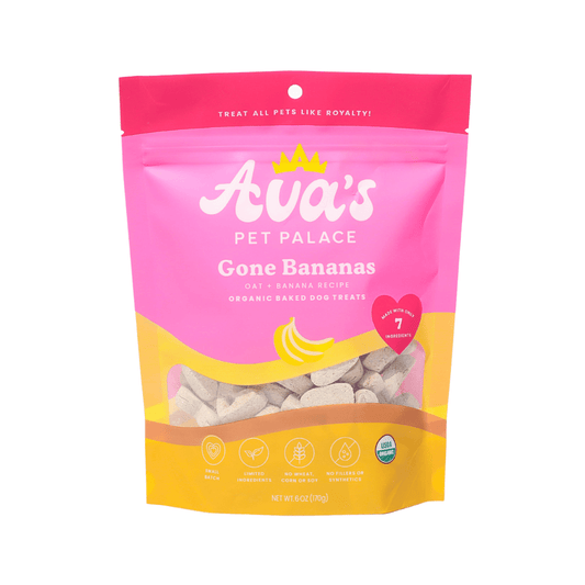 Organic Baked Dog Treats - Gone Bananas - The Snag Bin