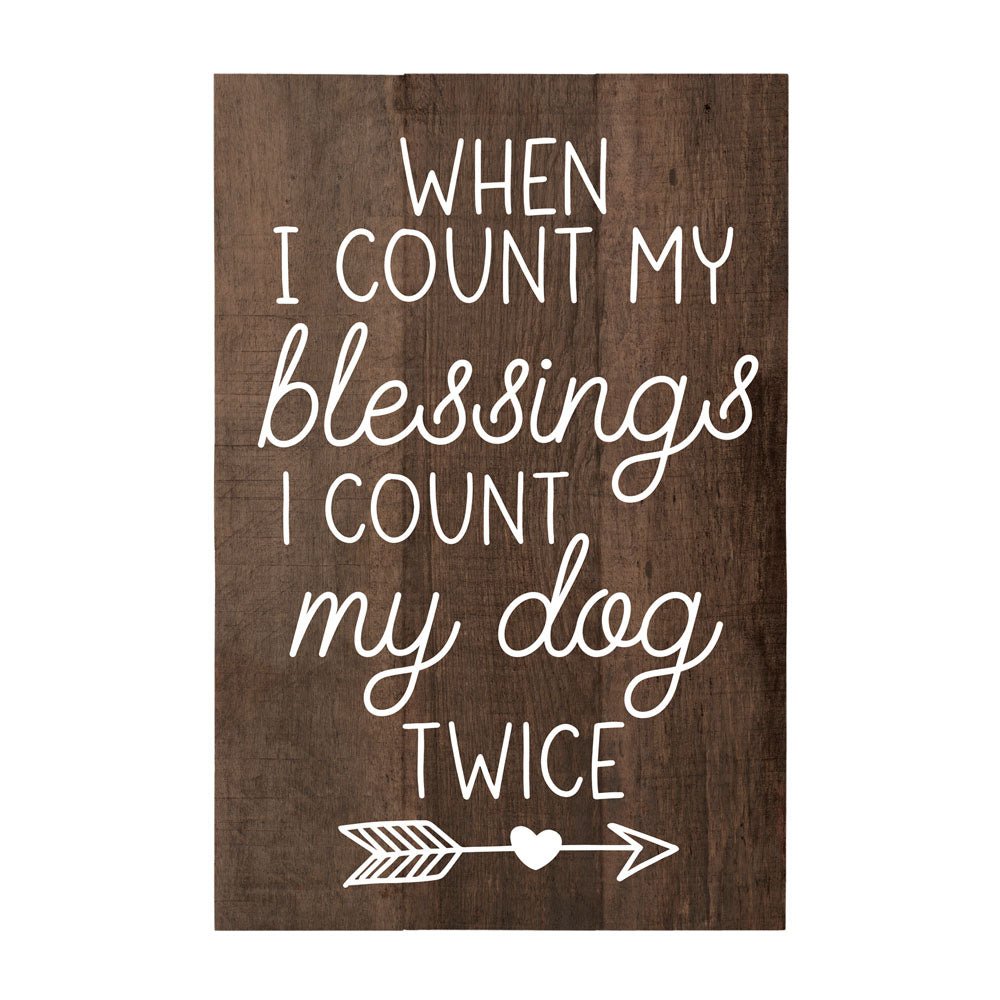 Pallet dog saying - The Snag Bin