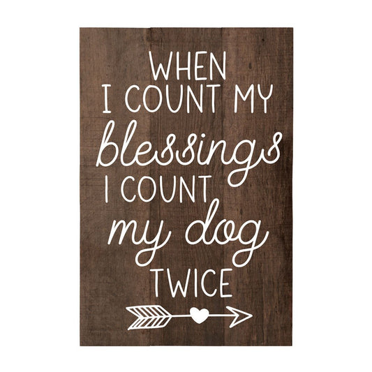 Pallet dog saying - The Snag Bin