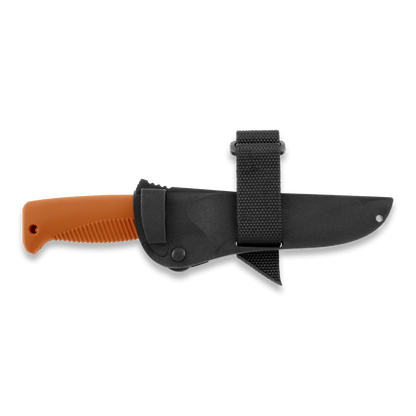 Peltonen M07 Ranger Puukko Black Cerakote Orange Handle FJP137 - The Snag Bin
