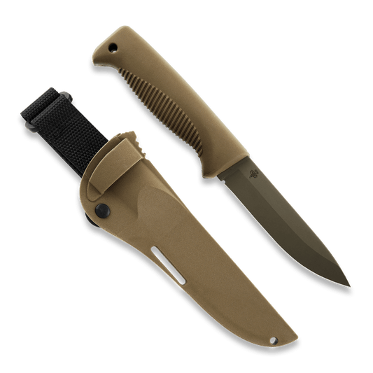 Peltonen M07 Ranger Puukko FDE Cerakote Coyote FJP126 - The Snag Bin