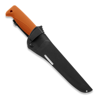 Peltonen M95 Ranger Puukko Black Cerakote Orange Handle FJP140 - The Snag Bin