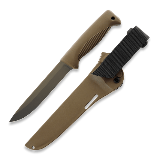 Peltonen M95 Ranger Puukko FDE Cerakote Coyote FJP060 - The Snag Bin