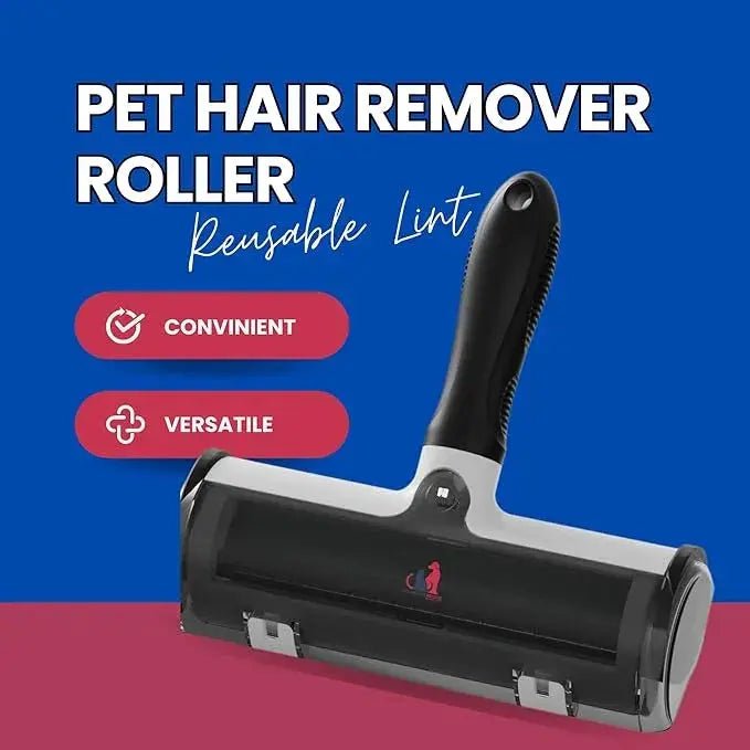 Pet Hair & Lint Remover – Reusable Self - Cleaning Roller Brush - The Snag Bin