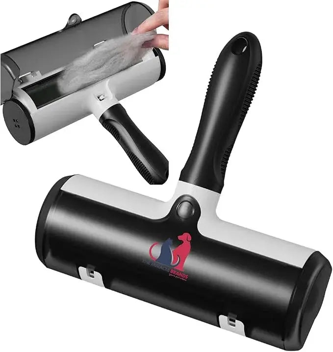Pet Hair & Lint Remover – Reusable Self - Cleaning Roller Brush - The Snag Bin