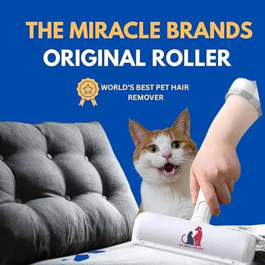 Pet Hair Remover Roller - RED - The Snag Bin