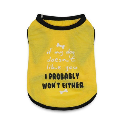 Pet Vest - The Snag Bin