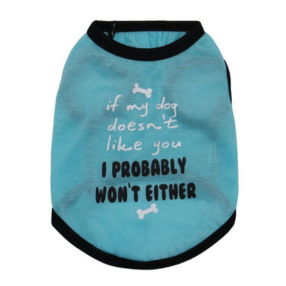 Pet Vest - The Snag Bin