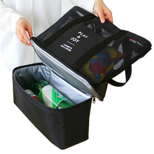 Picnic Cooler Bag Portable Food Beer Cooler Multifunction Hands Baby Diaper Bags Bottles Food Organizer Ice Bag V.I.P Digital Presence   The Snag Bin