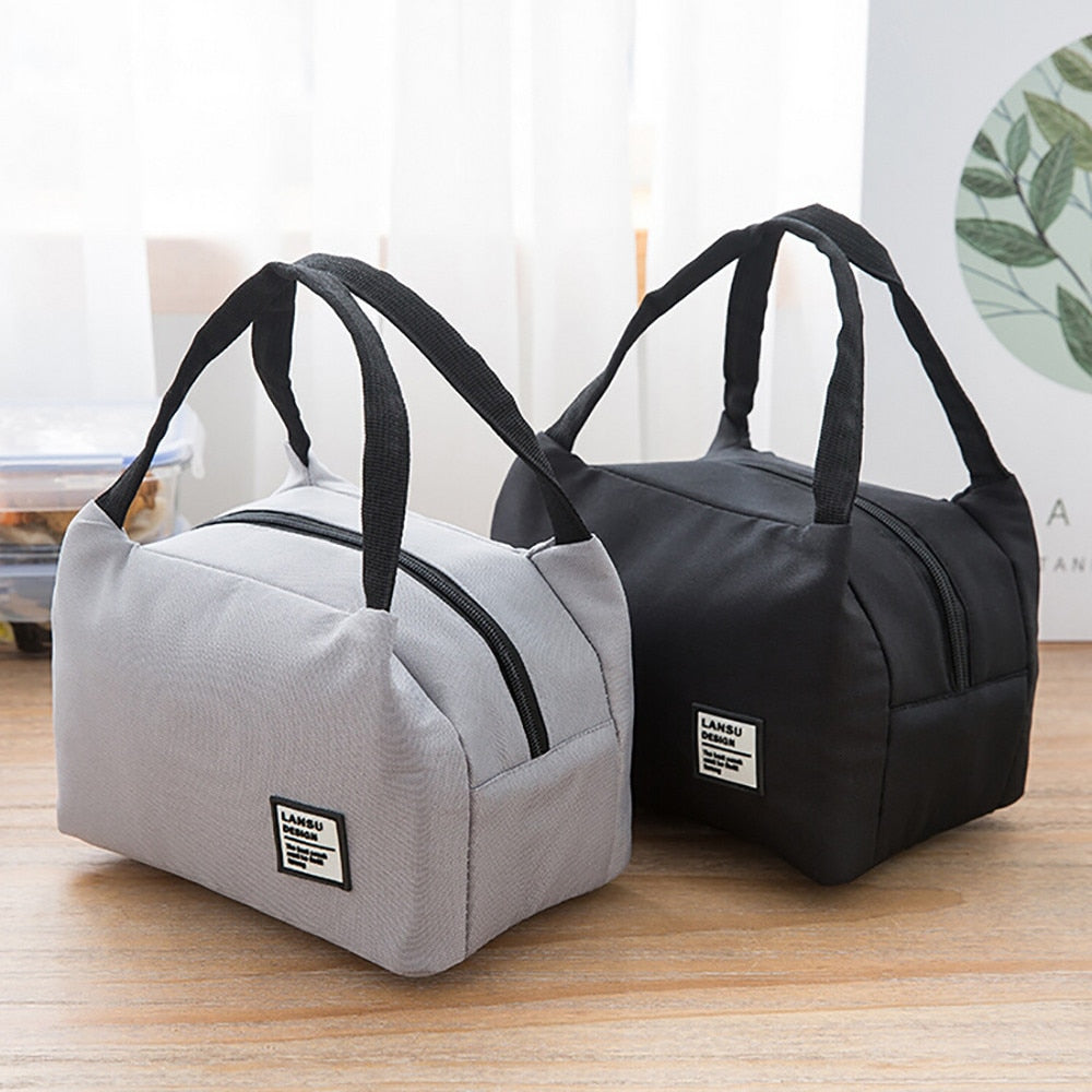 Portable Lunch Bag Thermal Insulated Lunch Box Tote Cooler Bag Bento Pouch Lunch Container School Food Storage Bags V.I.P Digital Presence   The Snag Bin