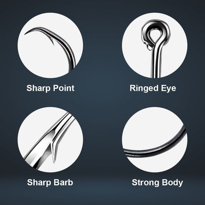 Premium Circle Hooks - 25 Pack - The Snag Bin