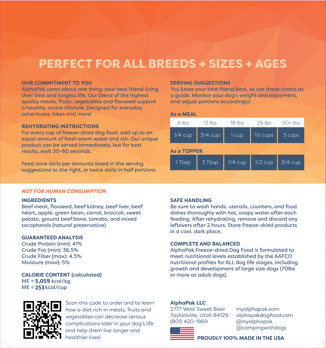PREMIUM RAW FREEZE DRIED DOG FOOD - The Snag Bin