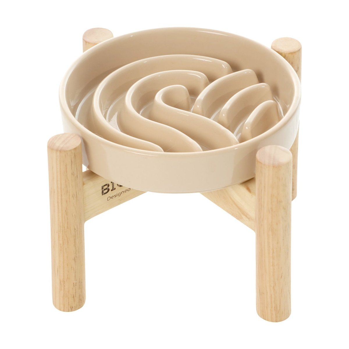 Raised Slow Feeder Dog Bowls - The Snag Bin