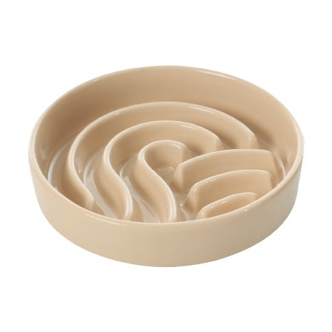 Raised Slow Feeder Dog Bowls - The Snag Bin