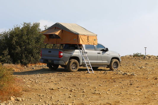 Ranger 65 Softshell Rooftop Tent – 3 Person – Tan – Heavy - Duty Overland Gear - The Snag Bin