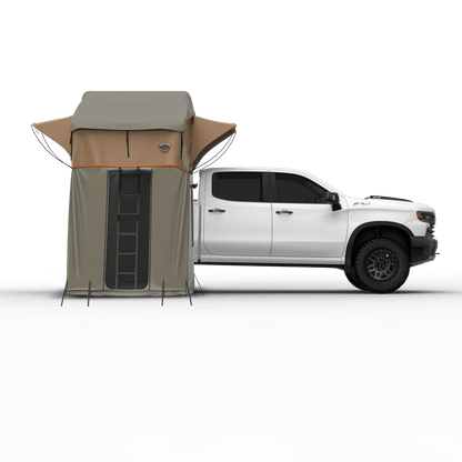 Ranger 65 Softshell Rooftop Tent – 3 Person – Tan – Heavy - Duty Overland Gear - The Snag Bin