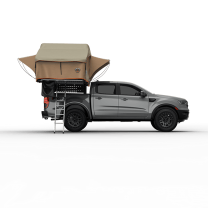 Ranger 65 Softshell Rooftop Tent – 3 Person – Tan – Heavy - Duty Overland Gear - The Snag Bin