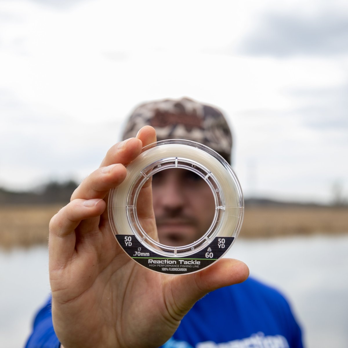 Reaction Tackle 100% Pure Fluorocarbon Fishing Line - The Snag Bin