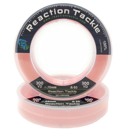 Reaction Tackle 100% Pure Fluorocarbon Fishing Line - The Snag Bin