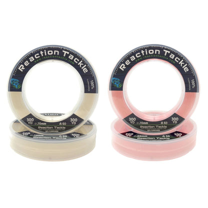 Reaction Tackle 100% Pure Fluorocarbon Fishing Line - The Snag Bin