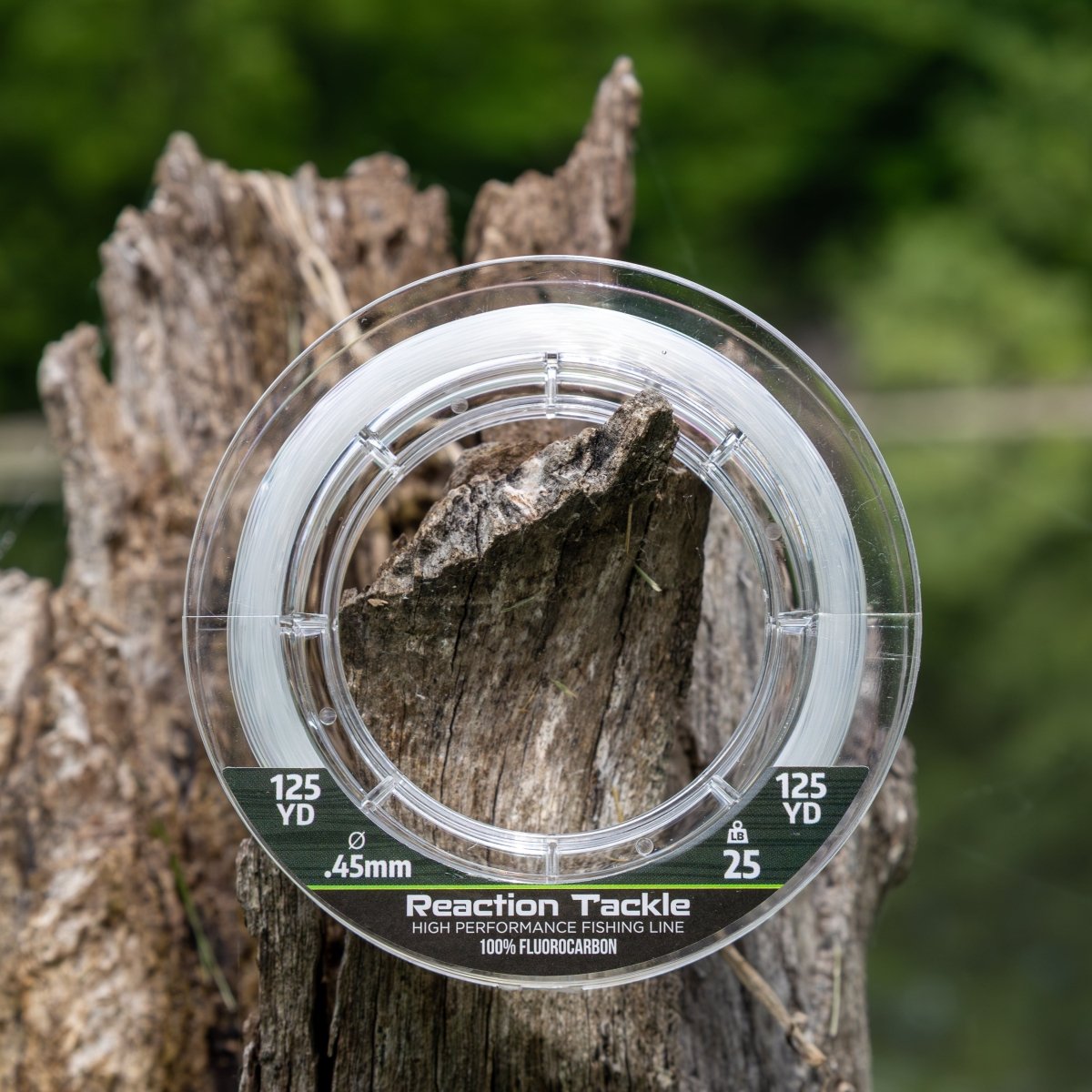 Reaction Tackle 100% Pure Fluorocarbon Fishing Line - The Snag Bin
