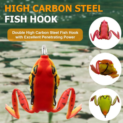 Reaction Tackle 2.25" Hollow Body Frogs with Swimming Legs (2 - Pack) - The Snag Bin