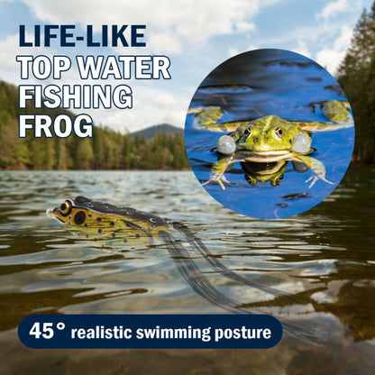 Reaction Tackle 2.5" Hollow Body Frogs / 2 - Pack - The Snag Bin