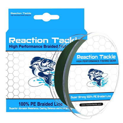 Reaction Tackle 9 Strand Braided Fishing Line - The Snag Bin